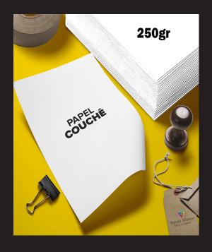 COUCHÊ A4 - 250Gr Papel Couchê 250Gr 200mm x 280mm    