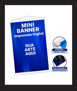 MINI BANNER EM LONA      