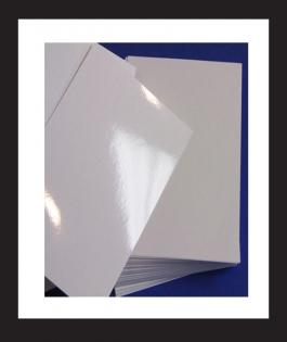 GLOSSY A4 - 180Gr Papel Glossy 180Gr 200mm x 280mm 4/0 Brilho  